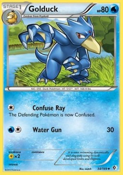 Golduck (Confuse Ray)