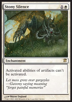Stony Silence - Innistrad 
