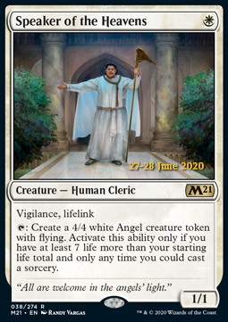 Speaker of the Heavens (V.2) - Core 2021 Promos 