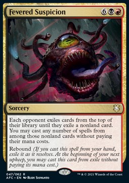 Fevered Suspicion - Commander Adventures in the Forgotten Realms 