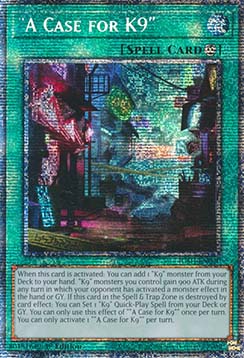 A Case for K9 (V.2 Starlight Rare) 