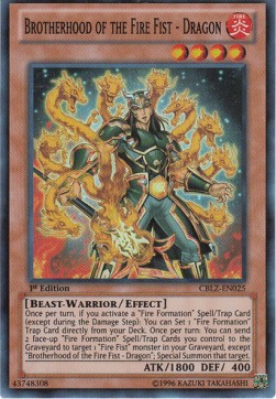 Brotherhood of the Fire Fist - Dragon 