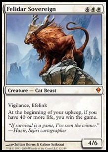 Felidar Sovereign - Zendikar 