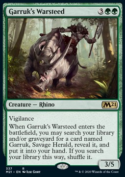 Garruk's Warsteed 