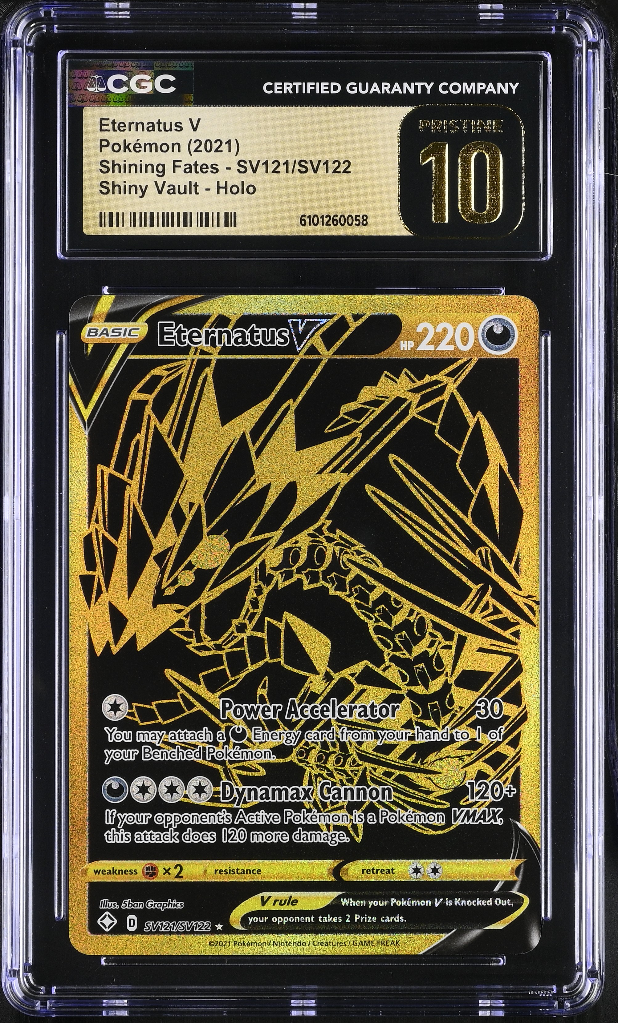 Eternatus V - SHF 121 - English - CGC 10 