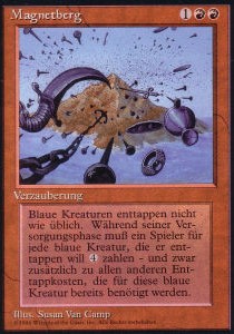 Magnetic Mountain - Foreign Black Bordered 