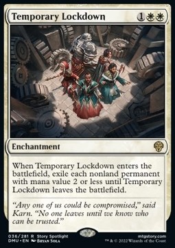 Temporary Lockdown - Dominaria United