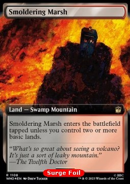 Smoldering Marsh (V.3) - Universes Beyond Doctor Who Extras