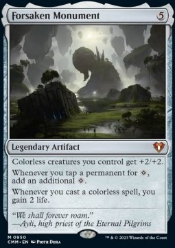 Forsaken Monument - Commander Masters Extras