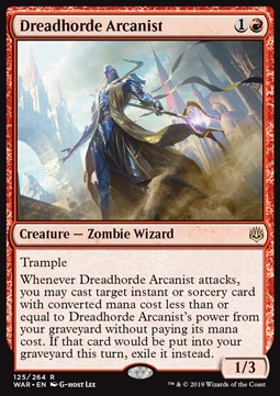 Dreadhorde Arcanist - War of the Spark 