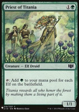 Priest of Titania - The List