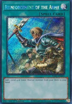 Reinforcement of the Army (V.4 Platinum Secret Rare)