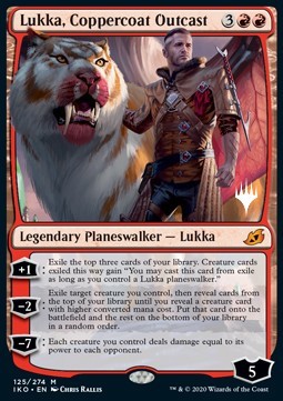 Lukka Coppercoat Outcast (V.1) - Ikoria Lair of Behemoths Promos