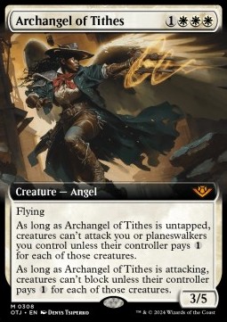 Archangel of Tithes - Outlaws of Thunder Junction Extras 