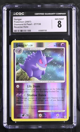 Gengar Lv.39 - DP 27 - English - CGC 8 