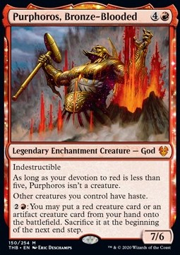 Purphoros Bronze Blooded - Theros Beyond Death 