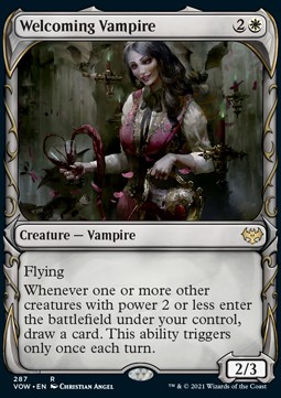 Welcoming Vampire - Innistrad Crimson Vow Extras 