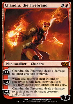 Chandra the Firebrand - Magic 2013