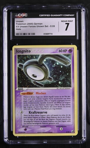 Unown - UF 28 - German - CGC 7 