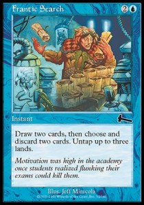 Frantic Search - Urzas Legacy 
