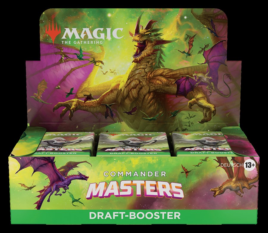 Commander Masters Draft Booster Box - Deutsch