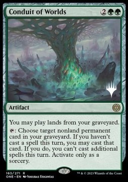 Conduit of Worlds (V.2) - Phyrexia All Will Be One Promos 