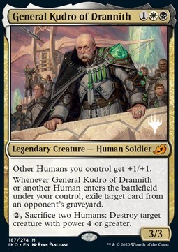 General Kudro of Drannith (V.1) - Ikoria Lair of Behemoths Promos