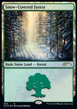 Snow Covered Forest - Secret Lair Drop Series