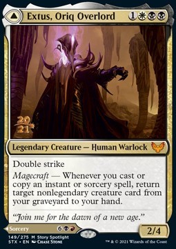 Extus Oriq Overlord Awaken the Blood Avatar - Strixhaven School of Mages Promos 