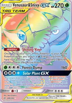 Venusaur & Snivy GX 