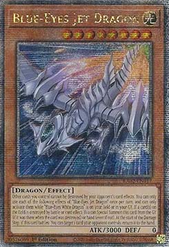 Blue Eyes Jet Dragon (V.5 Quarter Century Secret Rare)