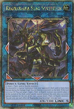 Ragnaraika Stag Sovereign (V.2 Quarter Century Secret Rare)