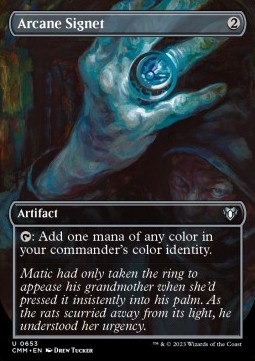 Arcane Signet - Commander Masters Extras 