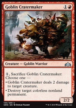 Goblin Cratermaker - Guilds of Ravnica 