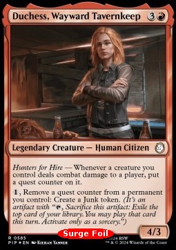Duchess Wayward Tavernkeep (V.2) - Universes Beyond Fallout Extras 