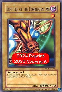 Left Leg of the Forbidden One (V.2 Rare) 