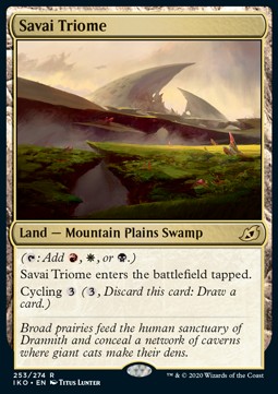 Savai Triome - Ikoria Lair of Behemoths 