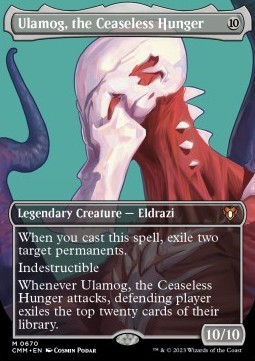 Ulamog, the Ceaseless Hunger (V.2) - Commander Masters Extras 