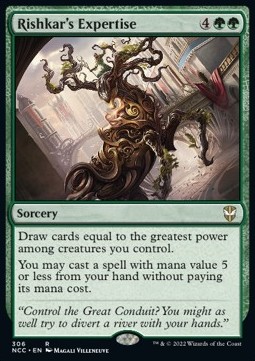 Rishkars Expertise - Commander Streets of New Capenna 