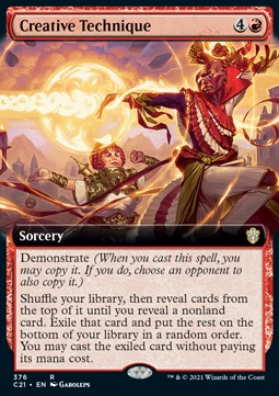 Creative Technique - Commander Strixhaven Extras