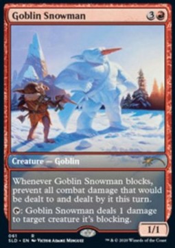 Goblin Snowman - Secret Lair Drop Series 