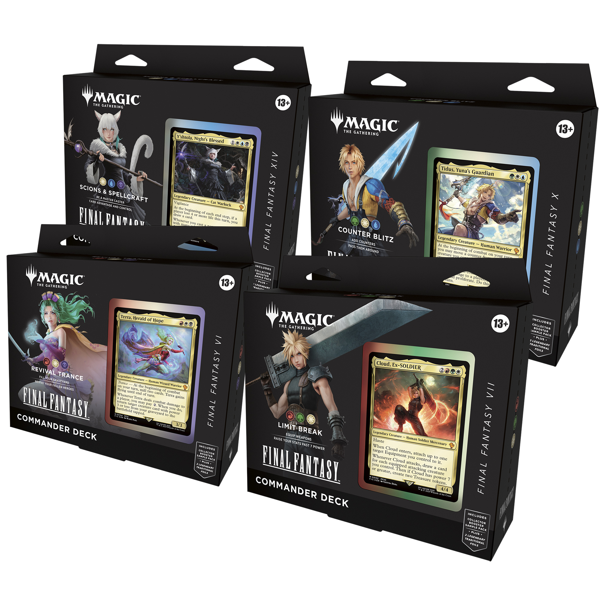 Magic The Gathering—FINAL FANTASY Commander Deck Set 