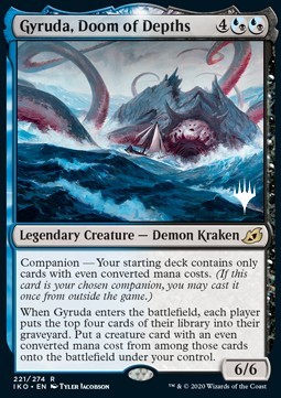 Gyruda Doom of Depths (V.1) - Ikoria Lair of Behemoths Promos 