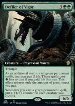 Defiler of Vigor - Dominaria United Extras 