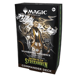 Commander Secrets of Strixhaven Silverquill Influence Commander Deck 