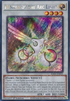 Herald of the Arc Light (V.4 Platinum Secret Rare)