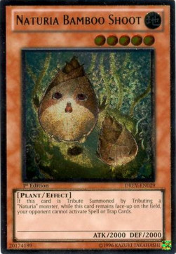Naturia Bamboo Shoot (V.2 - Ultimate Rare) 