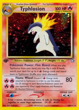 Typhlosion (Fire Boost) 