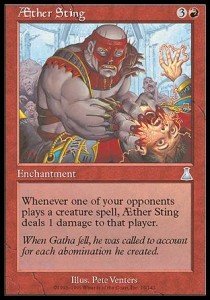 Aether Sting - Urzas Destiny 