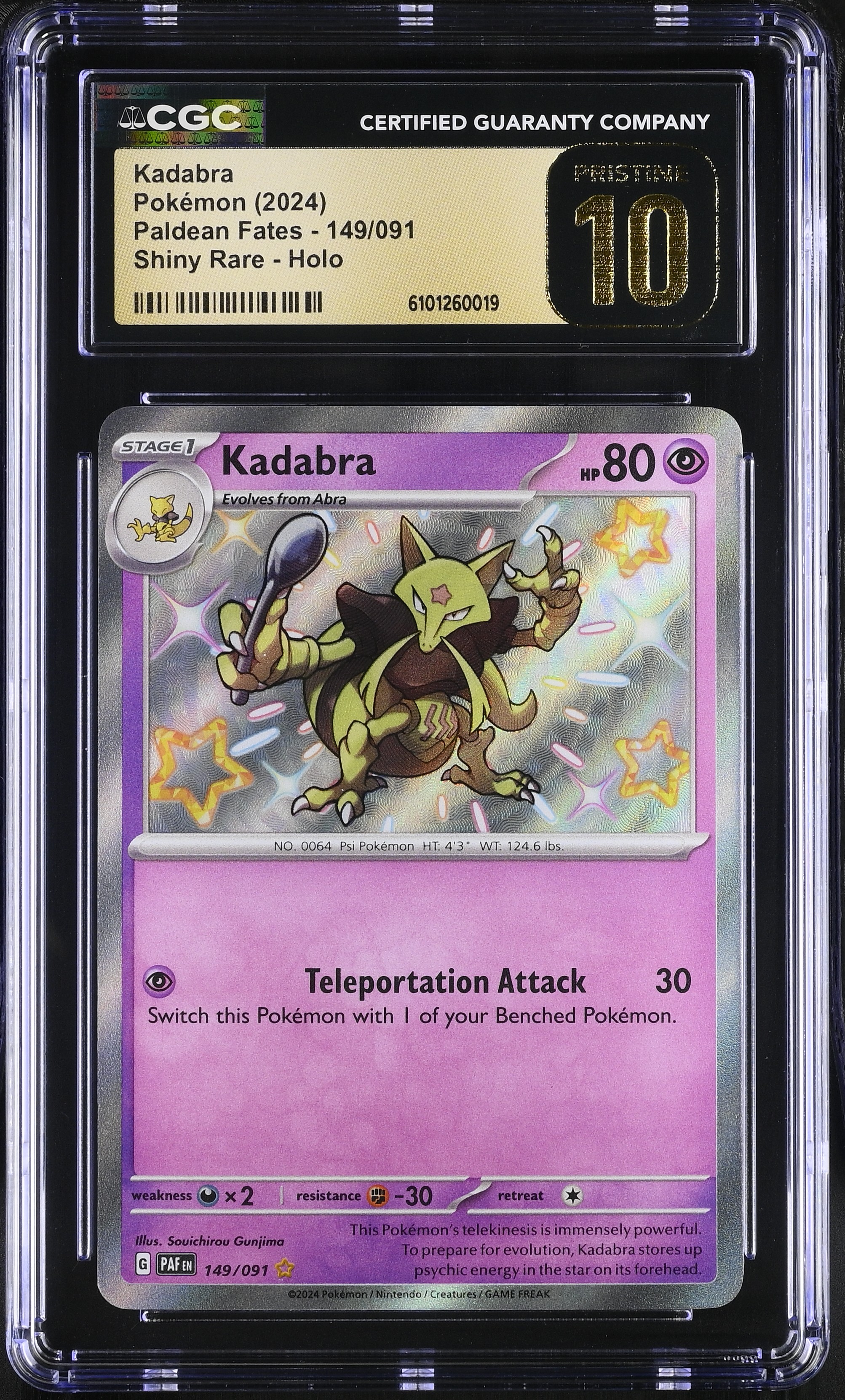 Kadabra - PAF 149 - English - CGC 10 